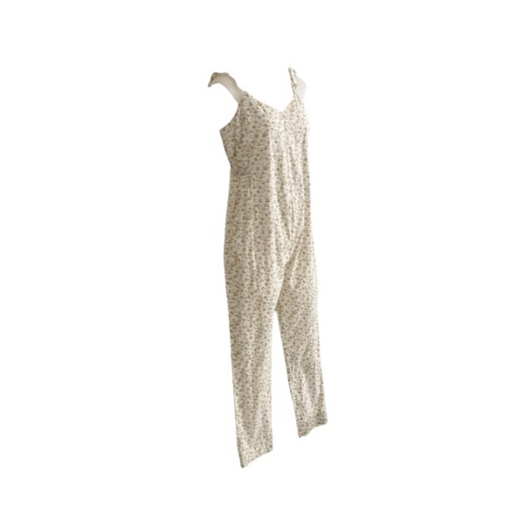 Hatch Cream Floral jumpsuit